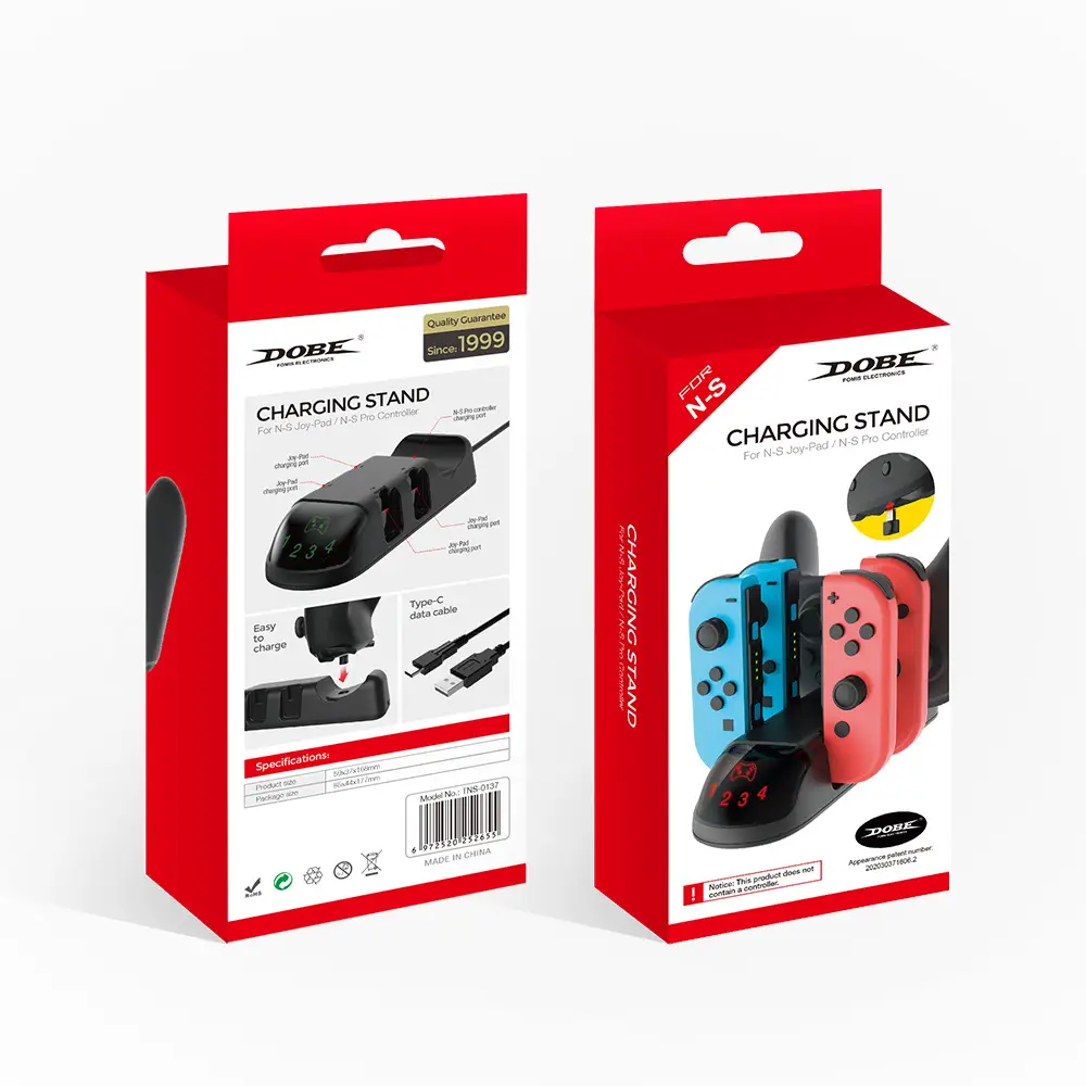 Base de Carga de JoyCons + Mando Pro's photo #1